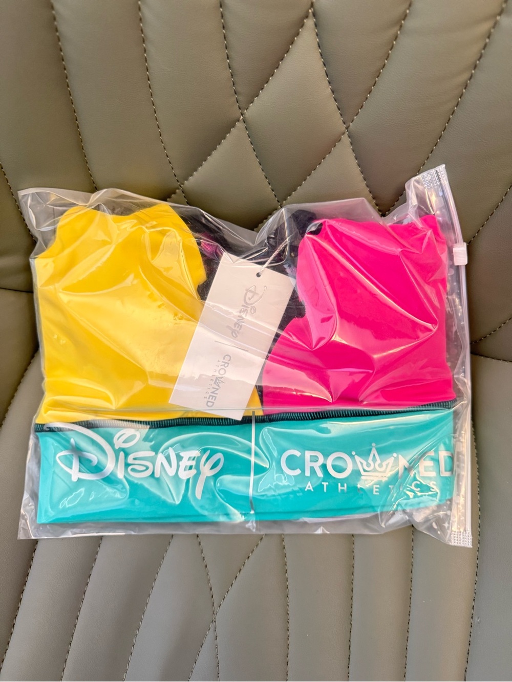 Disney x Crowned Athletics Nightmare Before Christmas Sally Sport Bra